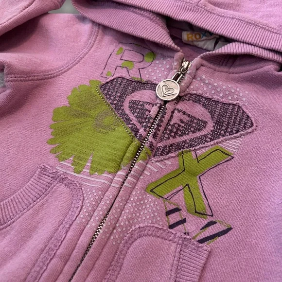 Y2K Roxy Zip-Hoodie - Picture 2 of 3